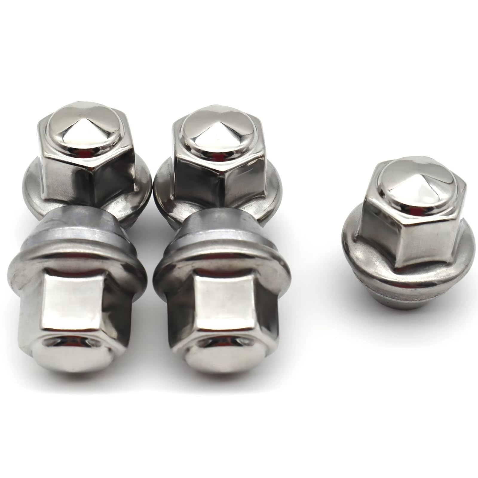 Reifenschrauben Kompatibel Mit Ford Für Tourneo Für Courier B460 2014–2023 20 X Auto-Radschrauben Muttern M12 X 1.5 Mm OEM: 2434886 2179620 5114407