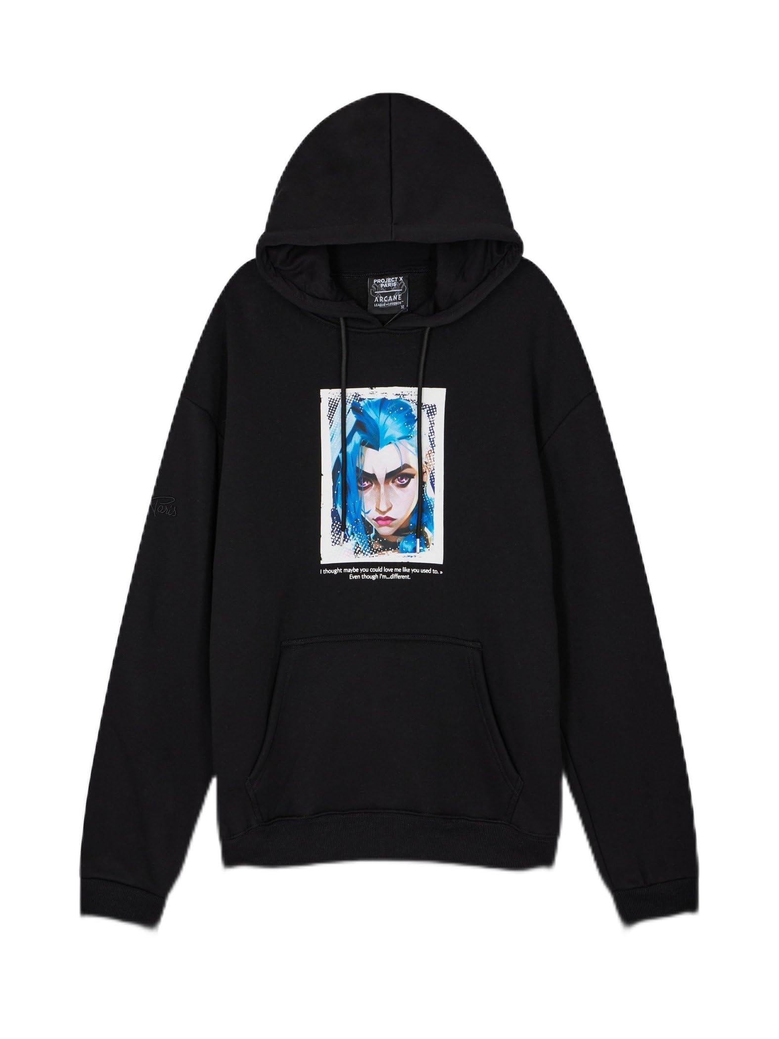 Felpa con Cappuccio Arcane Mugshot - Jinx