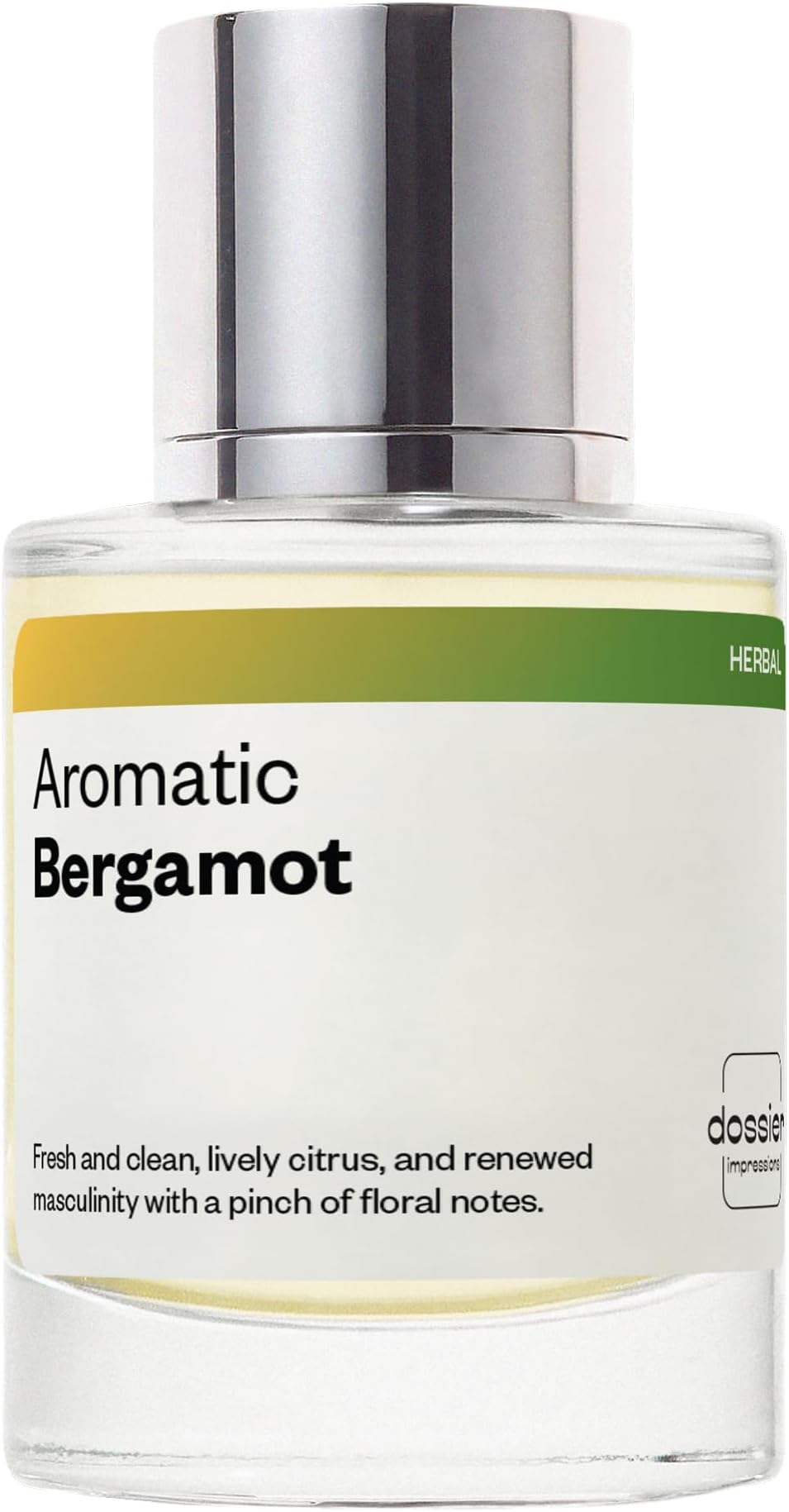 Dossier - Aromatic Bergamot - Eau de Parfum - Inspired by MYSLF - Long-Lasting Fragrance - Masculine - 1.7 fl oz (50ml)