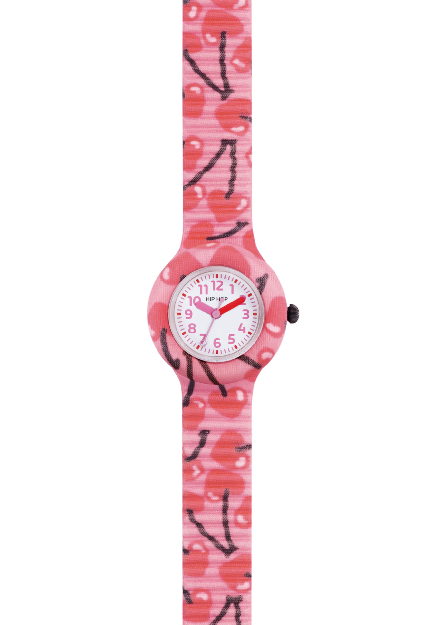 HIP HOP, Kolekcja KIDS FUN, zegarek Bambinacon Silikonowy pasek, obudowa 28 mm, wodoodporny, regulowana długość 23,4 cm, pasek