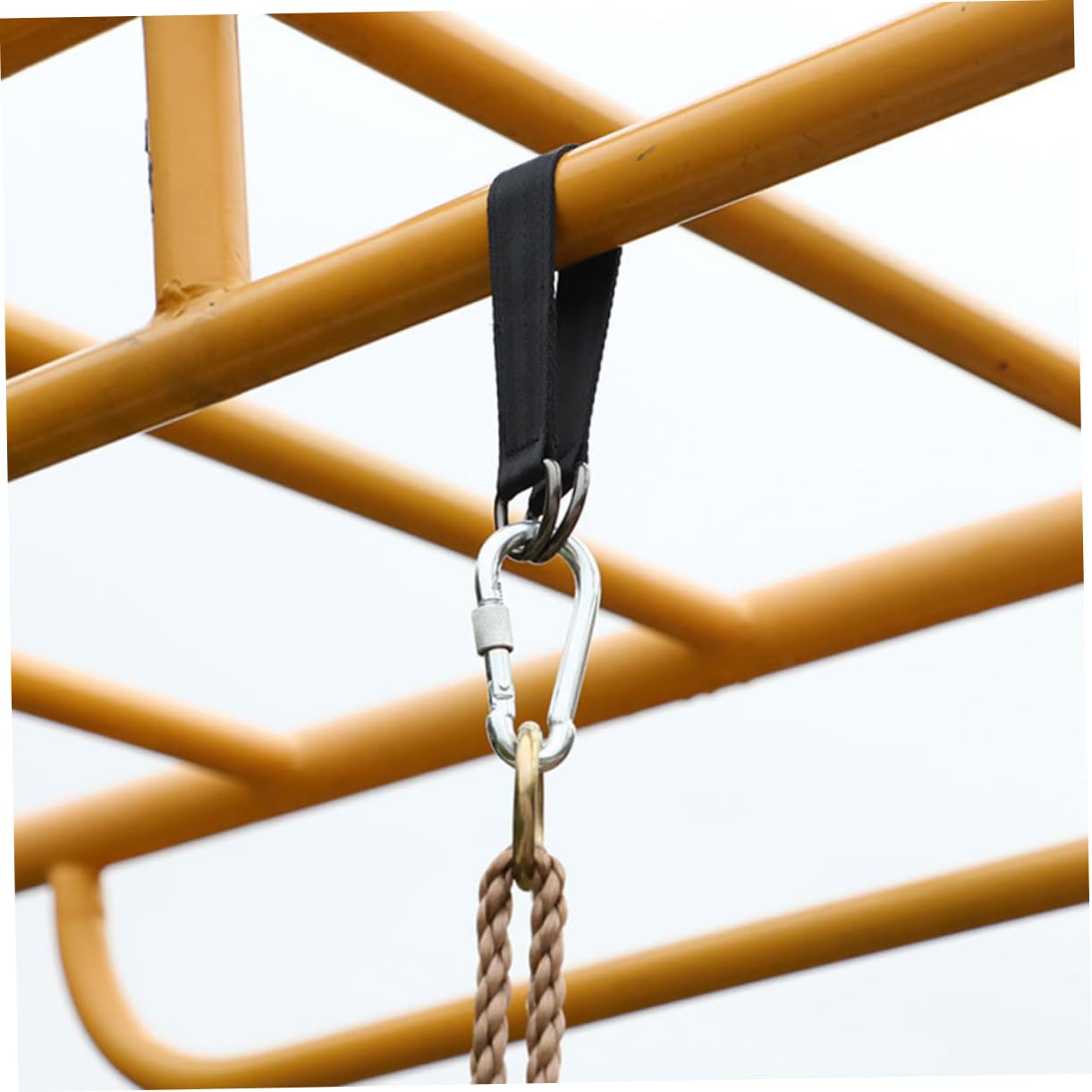 Sosoport Polyester Swing Straps 6 Pack Heavy Duty Tree Swing Hanging Kit Accessory for Hiking Picnic