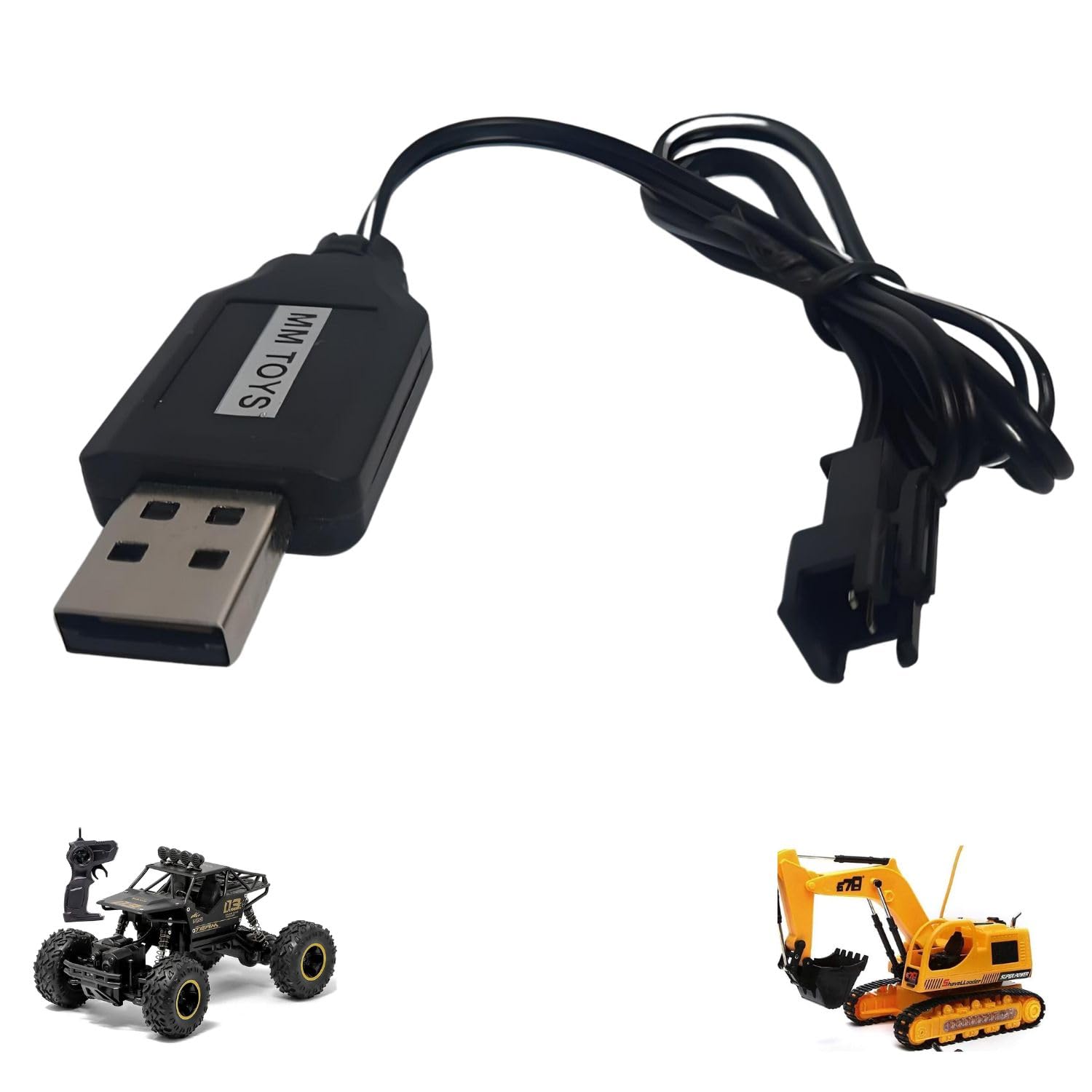 See full amazon price history chart for MM TOYS USB Charger Cable Power Adaptor with Led Indicator 2 Pin JST SM Connector Input 5V 0.5-2A Output 4.8V=250mA for RC Toys, Electronic Devices, Robotics- Black MM TOYS USB Charger Cable Power Adaptor with Led Indicator 2 Pin JST SM Connector Input 5V 0.5-2A Output 4.8V=250mA for RC Toys, Electronic Devices, Robotics- Black (B0CM2F7SSP) Amazon Price History, Amazon Price Tracker
