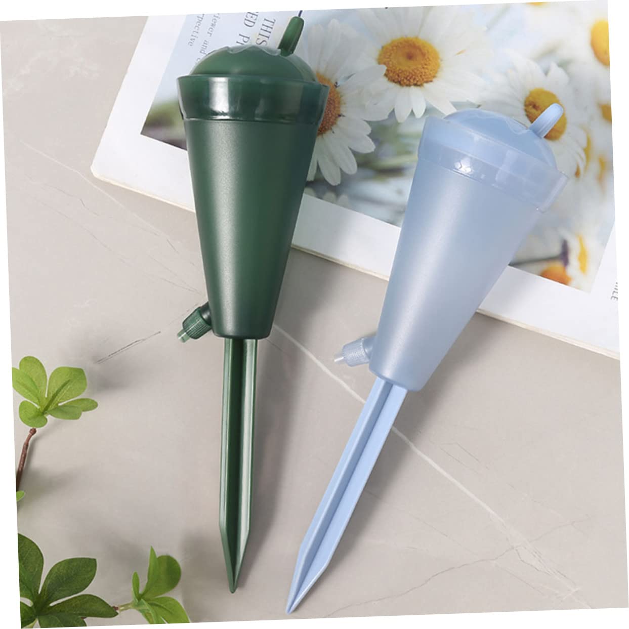 Mipcase 3 Set Gocciolatore A Cono Globi Mini Annaffiatoio Crescente Piante Kit Giardinaggio Kit da Giardinaggio Punte di Irrigazione A Goccia Punte di Irrigazione dei Fiori Pp 2 Pezzi * 3