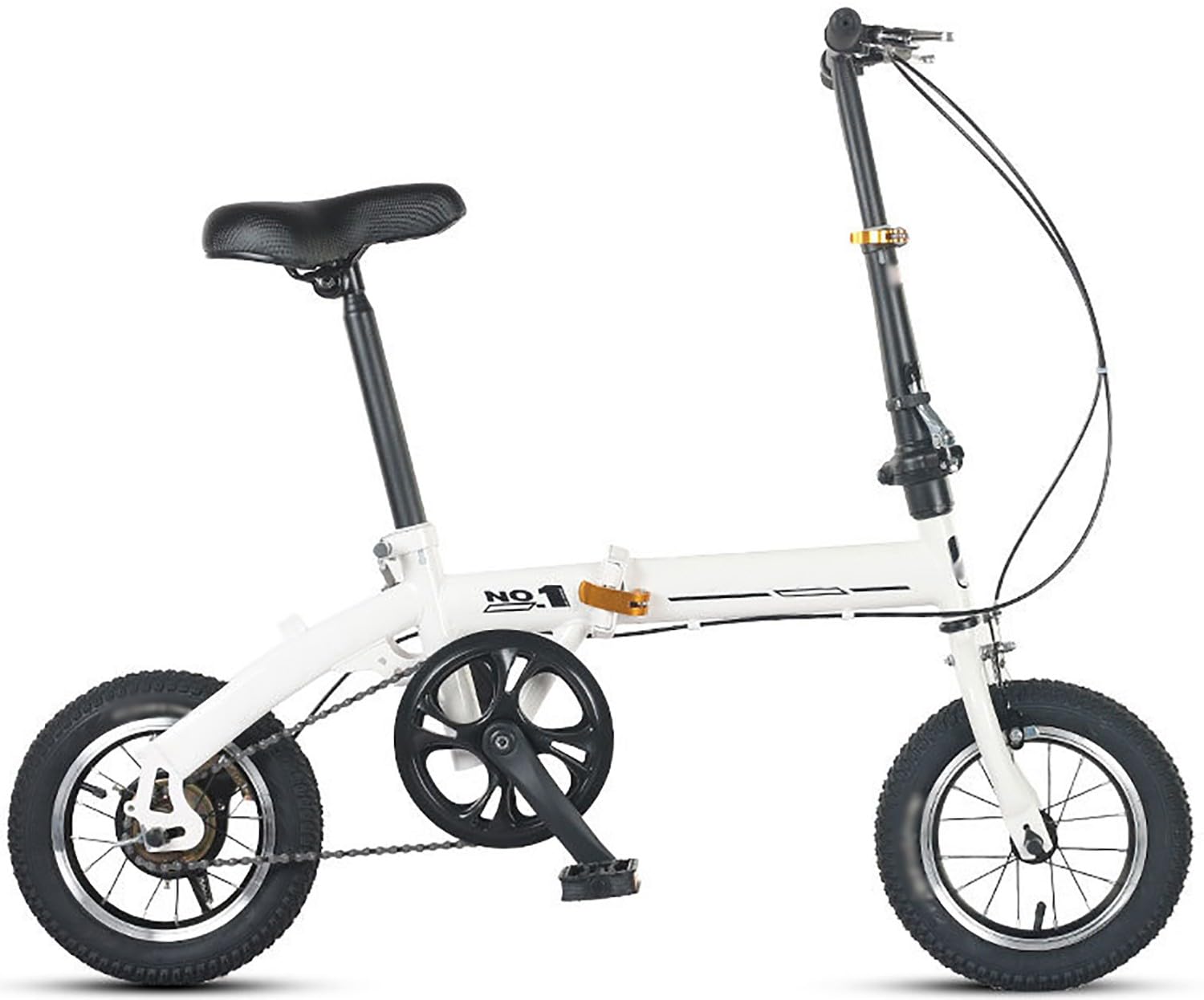 Vélo pliant pour adulte et Enfants, 12 pouces, vélo de camping, de montagne, Vélo de Ville avec Garde-Boue, Vélo d'extérieur pour Homme Femme A