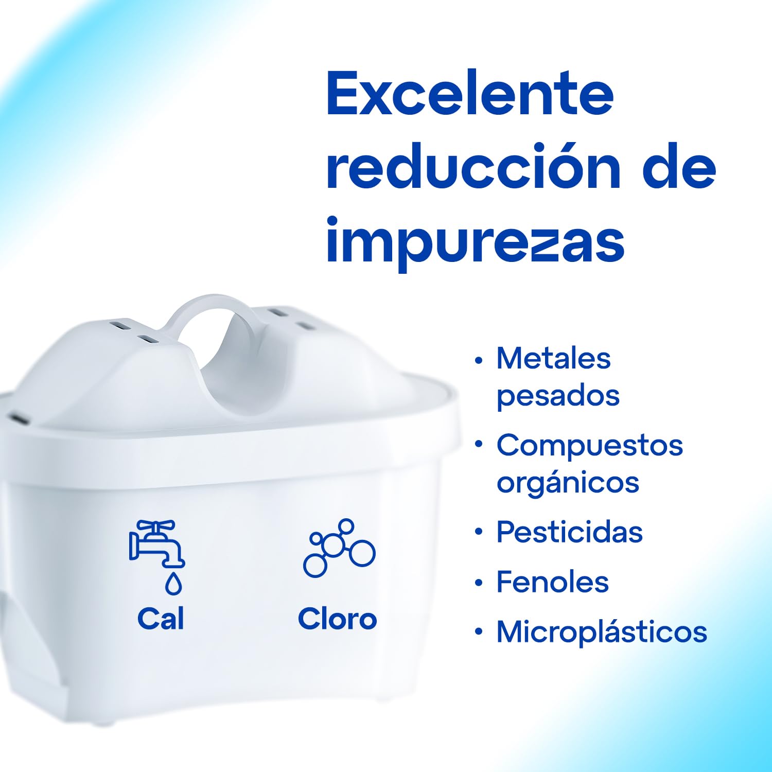 AQUAPHOR Jarra filtrante de Vidrio (Blanco)