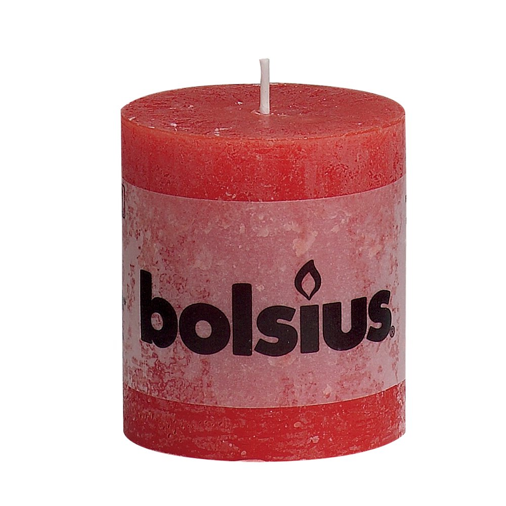 rustic 103868020341 pillar candle, paraffin wax, cm