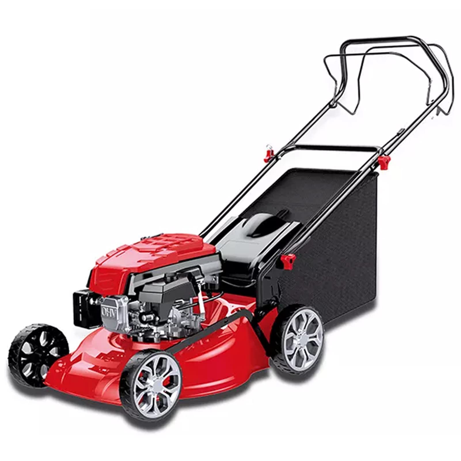 Buy Self Propelled Lawn Mower with Bag, Push Lawn Mower with 139CC 4