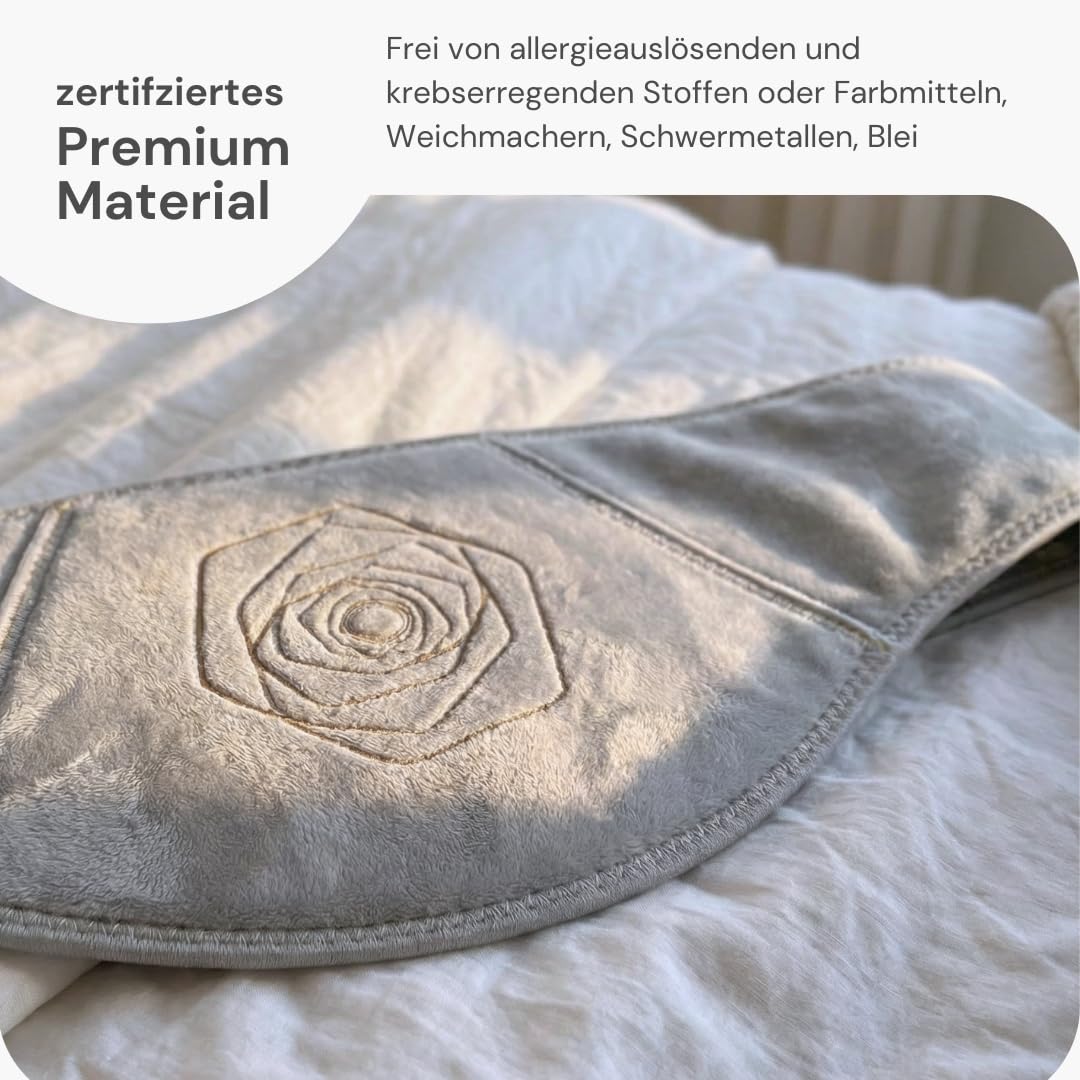 Vulpés BellyBelt Ultra Dual Zone Wärmegürtel – Wärme für Bauch, Unterleib & Rücken | Infrarotwärme für Periodenkomfort | Entwickelt in Deutschland