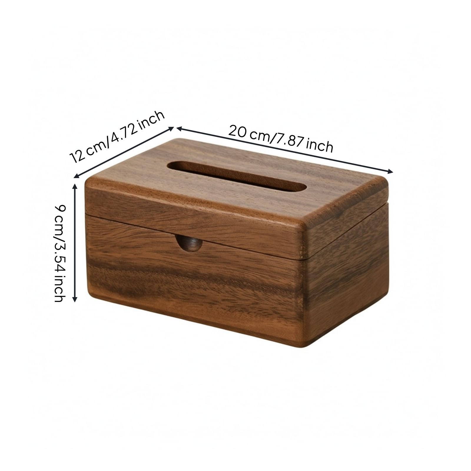 Dispenser Rettangolare per Tovaglioli, Grande, 20 × 12 × 9 Cm