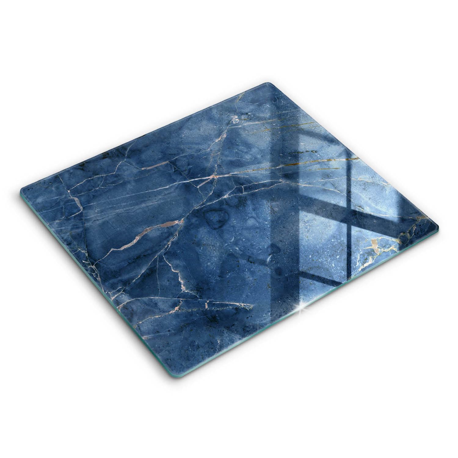 Plaque induction protection 60x52cm accessoires de cuisine aspect marbre