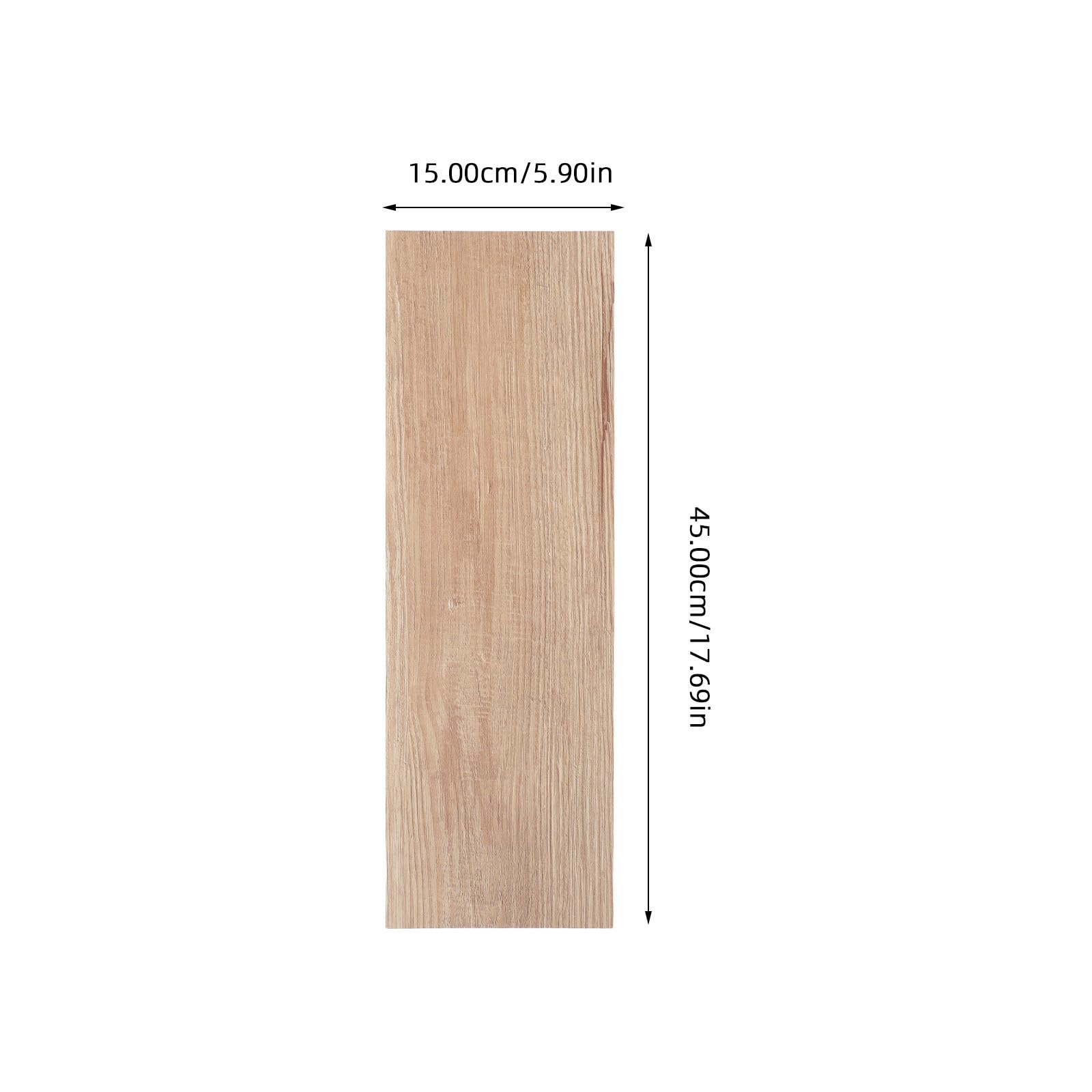 CRAFTHROU 32 Piezas Azulejos de Pared Autoadhesivos Diseño de Vetas de Madera Natural, Pvc Resistente al Desgaste, Fácil Instalación para Cocina y Renovación del Hogar