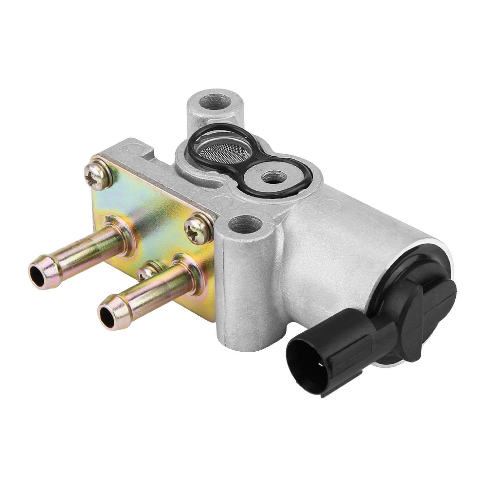 Qiilu Zawór zwrotny powietrza na biegu jałowym, zawór sterujący powietrzem jałowym IAC do CR-V 2.0L 1997-2001 1,5 l 1,6 l 1993-1996 36450P0D004