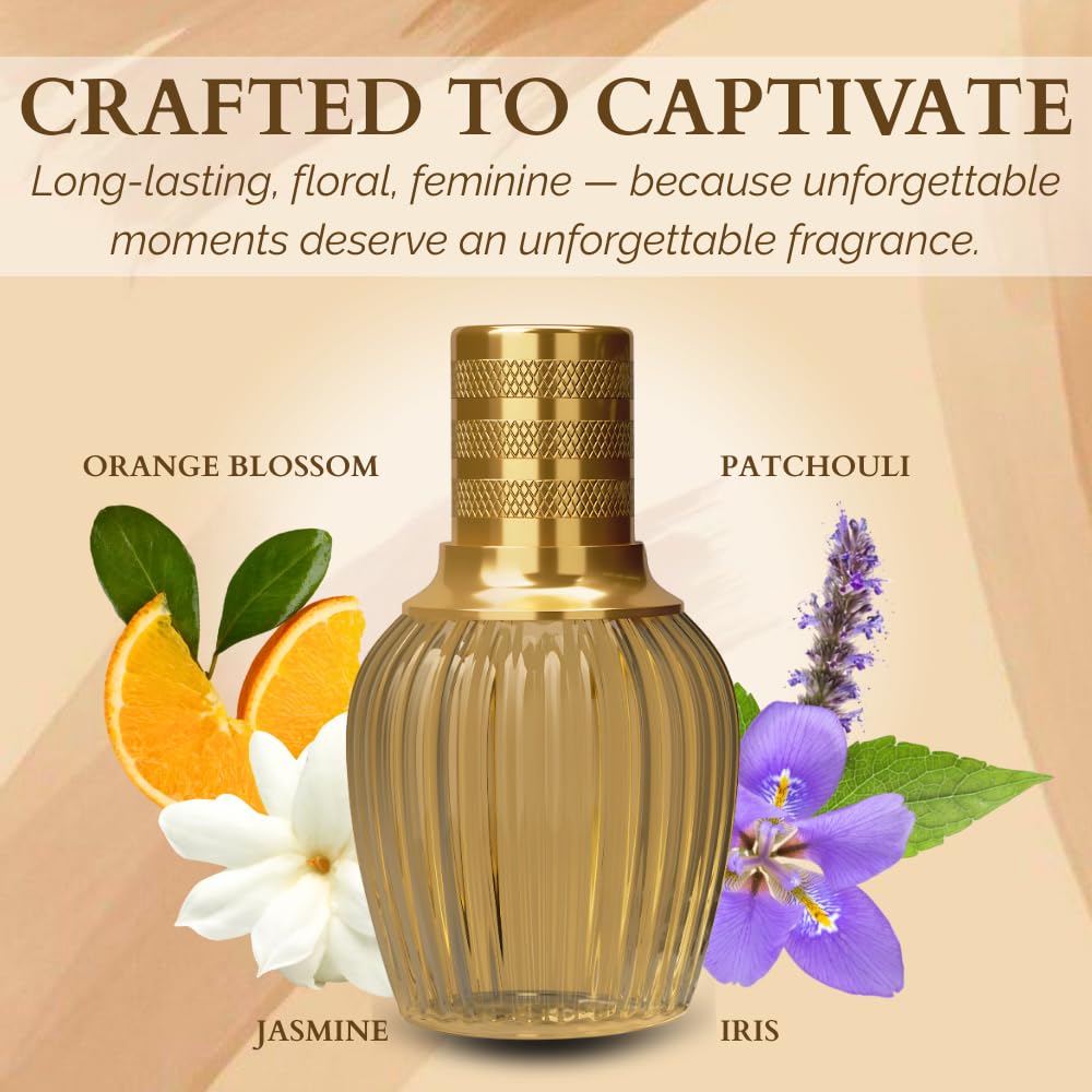 Lingerie Perfume for Women – INSPIRED by A WORLD RENOWED WOMEN'S PERFUME – Pear, Iris, Vanilla, Patchouli – Sweet, Floral, Feminine, Long-Lasting Eau De Parfum 100ml (3.4 fl oz) - Image 4