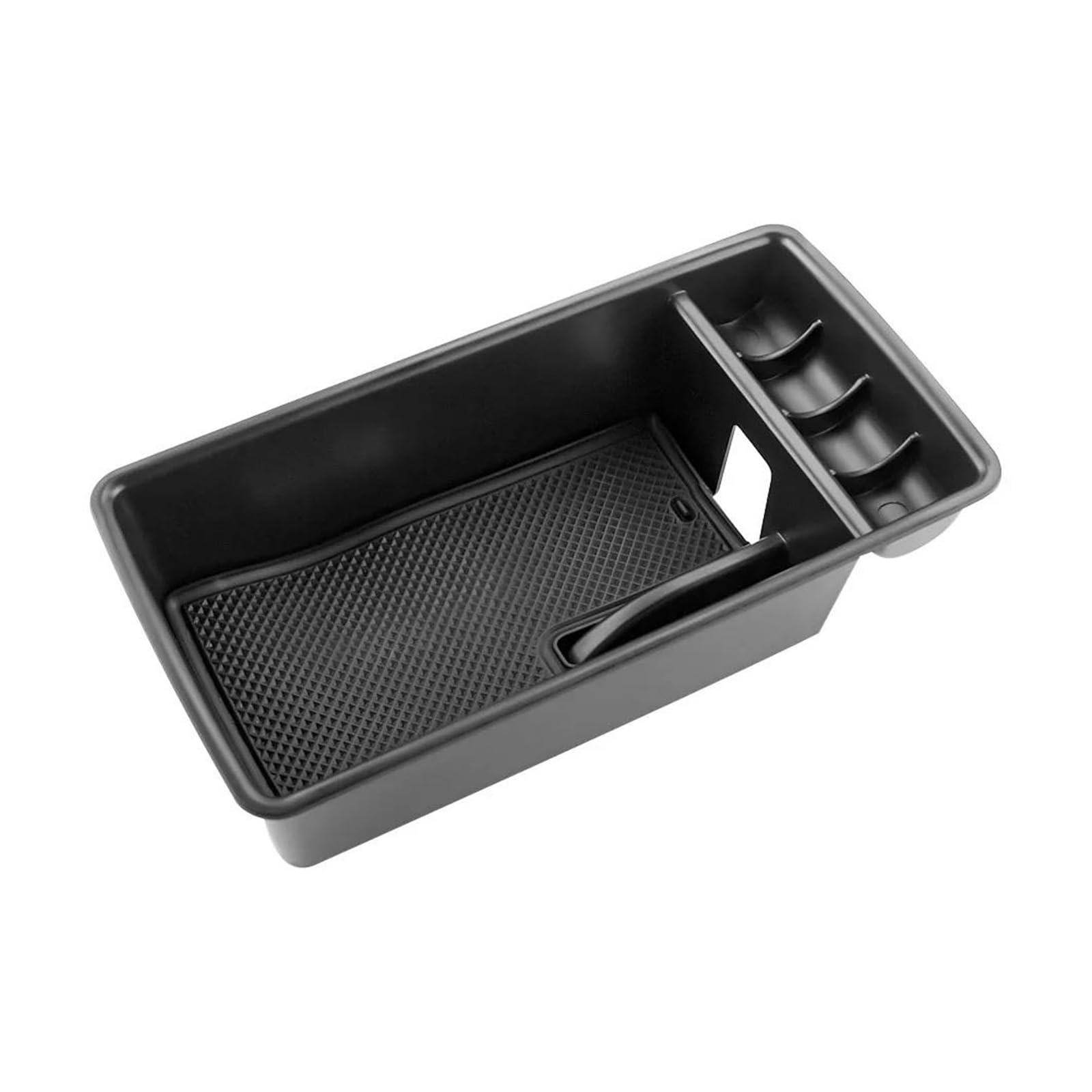 Fcaopcwama One Color For Audi Q2 Q2l 2017-2022 Car Center Console Tray Armrest Storage Box Organizer Interior Stowing Tidying Accessories Car Armrest Storage Box
