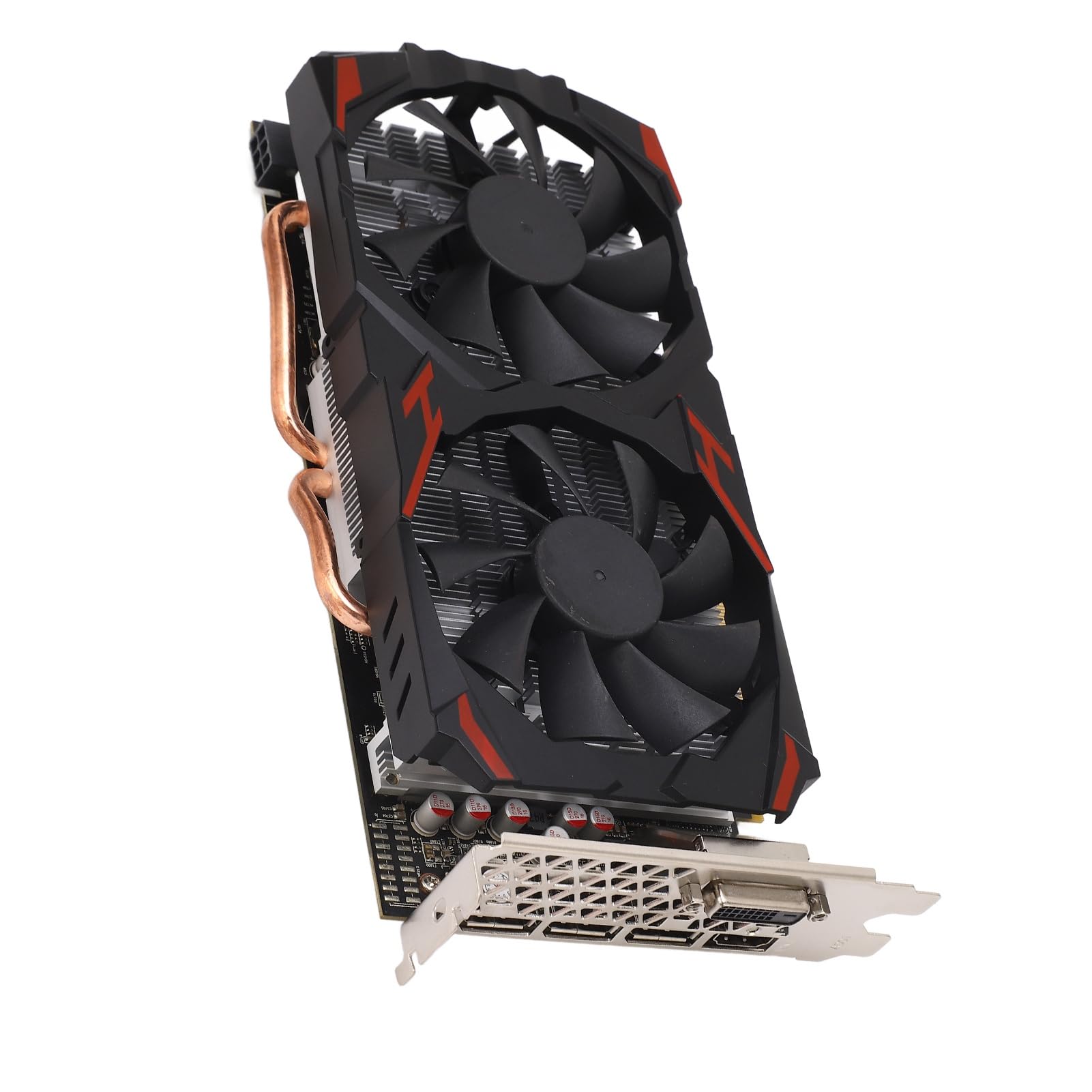 RX 580 8 GB 256BIT Karta Graficzna do Gier Podwójny Wentylator Cichy Komputer Stacjonarny (580 8G D5)