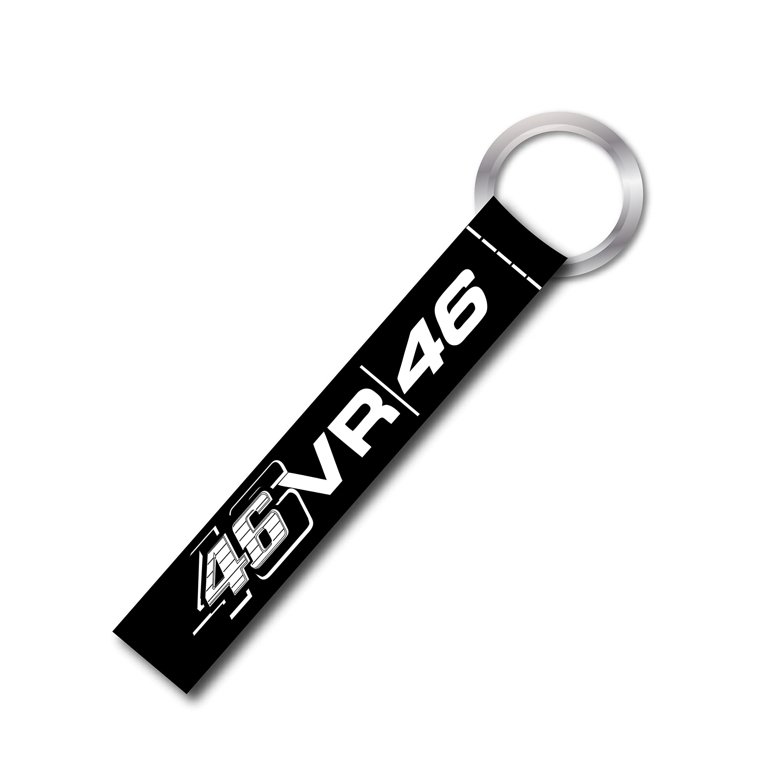 SIGNOOGLE 1 Pcs VR 46 The Doctor Racing Sports Theme Lanyard keychain Holder Compatible For All Bikes Car Key Holder Key Tag Multicolor (6 x 1 Inches) | fabric-image-37