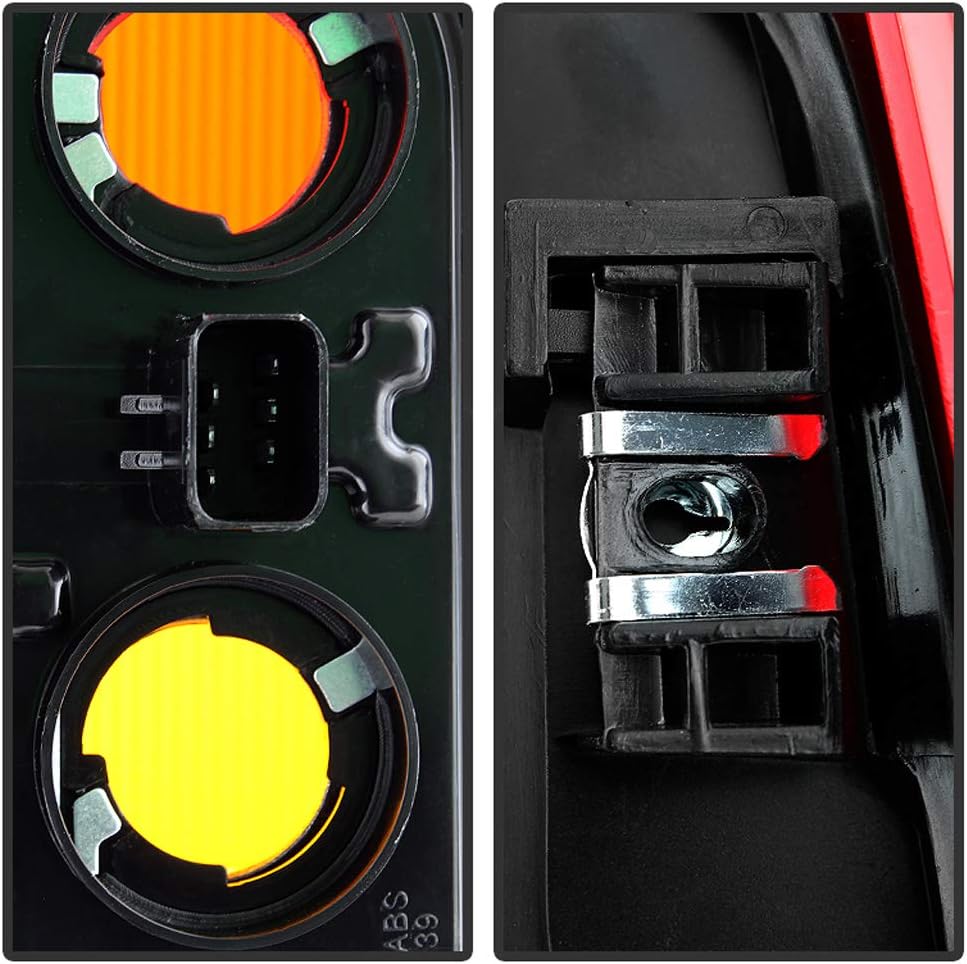 ACANII - For 1999-2004 Jeep Grand Cherokee Tail Brake Lights Lamps w/Circuit Board Left+Right