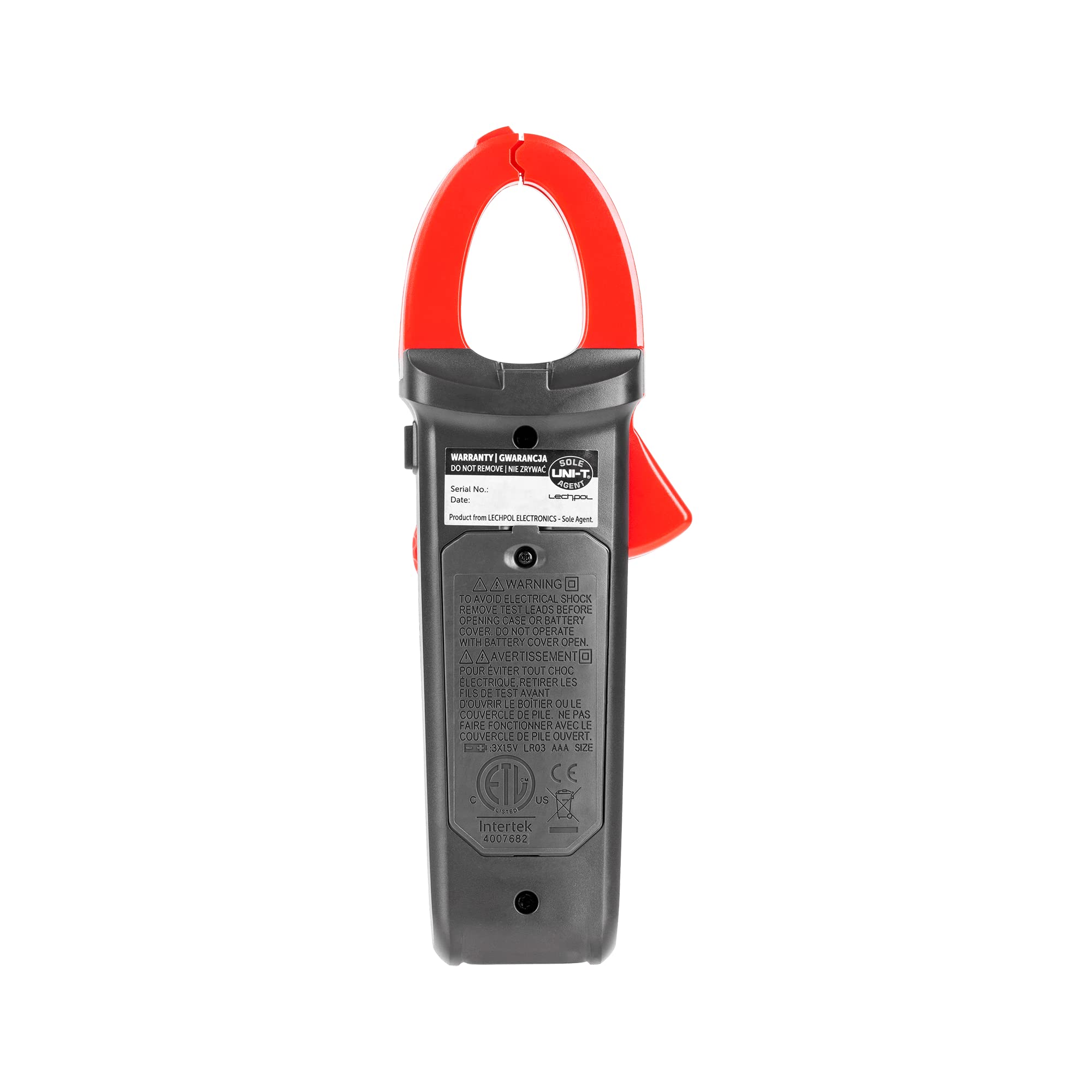 Multimètre - UNI-T - MIE0186 UT213C - 400A - Écran LCD rétroéclairé - Mesures AC/DC Multimètre - UNI-T - MIE0186 UT213C - 400A - Écran LCD rétroéclairé - Mesures AC/DC