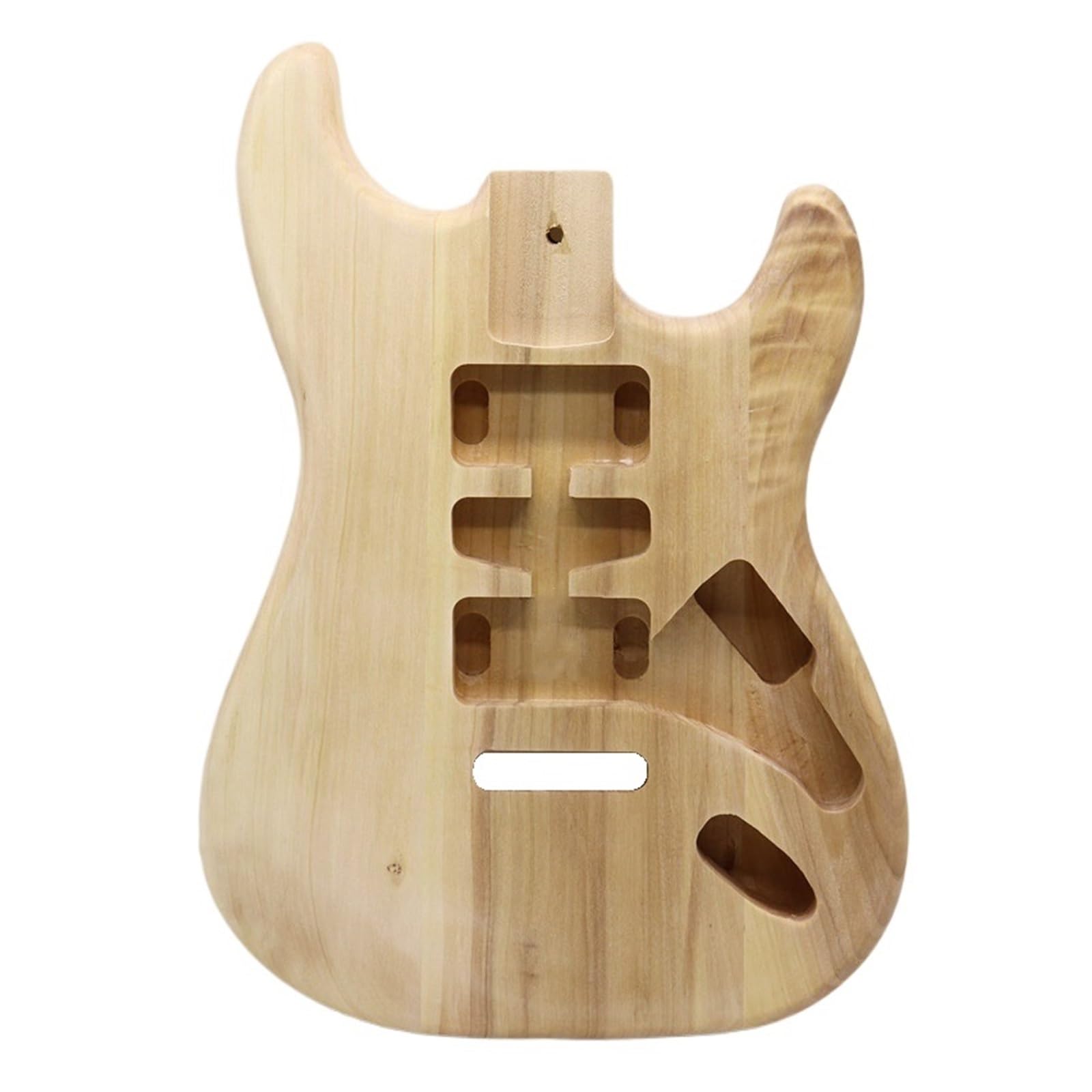 For ST Poplar Electric Guitar Body Electric Guitar Body DIY Guitar Instrument Accessories Modified Assembly Body Guitar Bodies