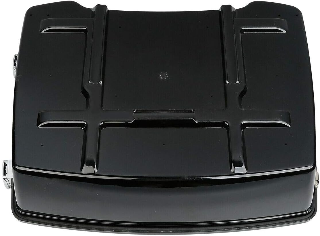 TCMT Chopped Motorcycle Trunk Backrest Pad Luggage Rack 2 Up Mount Rack Fit For Harley Touring 2009-2013 Road King Road Street Electra Glide Pack