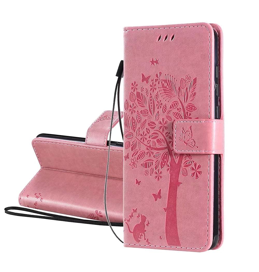 HAOYE Cover A Libro Per Motorola Moto G53 5G - Custodia In Pelle PU Con Portafoglio, Supporto E Chiusura Magnetica, Nero