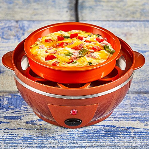 Copper Chef Want The Secret To Making Perfect Eggs & More C Electric Cooker Set-7 Or 14 Capacity. Hard Boiled, Poached, Scrambled Eggs, Or Omelets Automatic Shut Off, 7.5 X 6.7 X 7.5 Inches, Rojo #TOP4