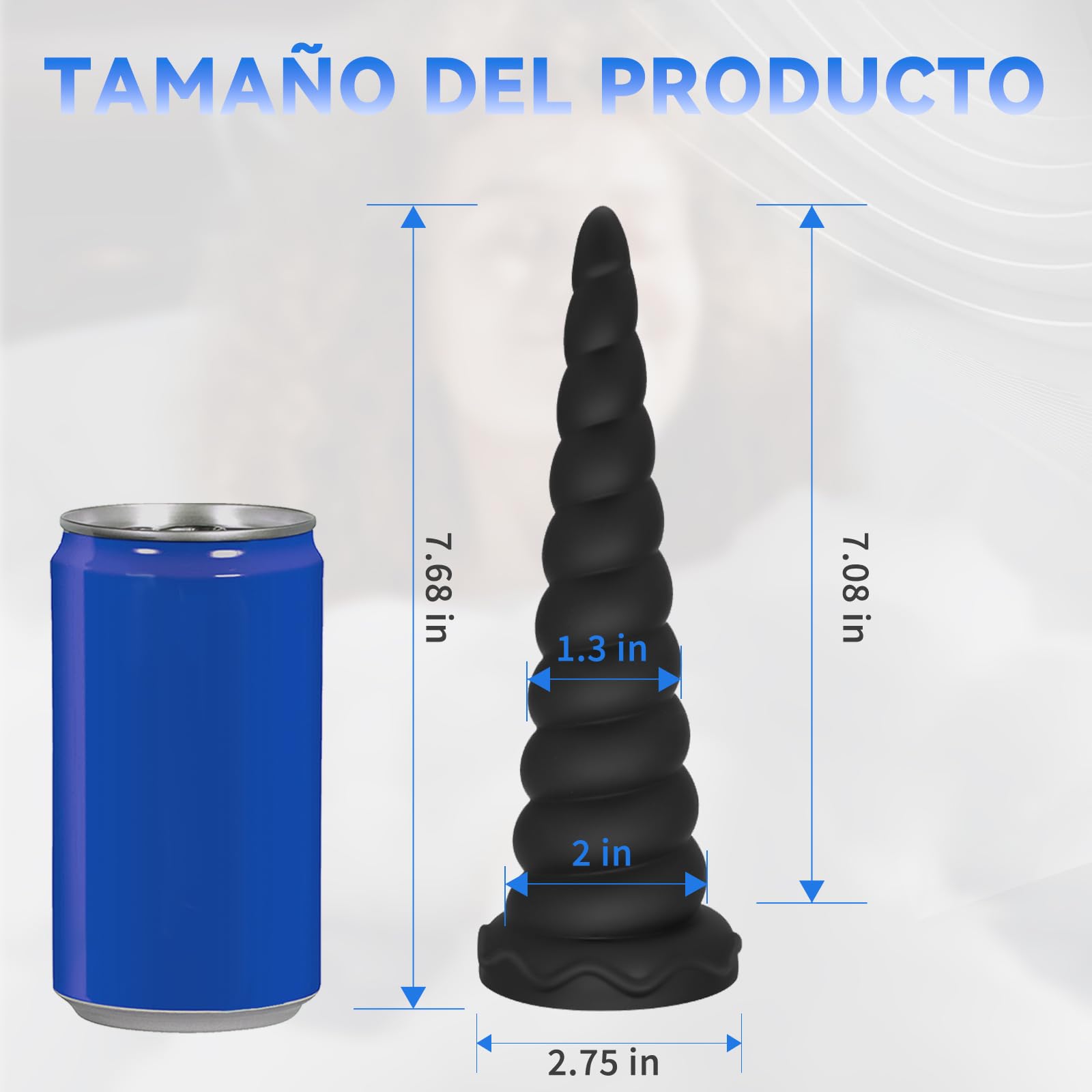Plug Anal Juguetes Sexuales, Yadonis Dildo Butt Plug Juguetes Eróticos para Pareja Sexuales, Silicona Grande Dilatadores Anales con Potente Ventosa para Mujeres y Hombres, Masaje Próstata Sex Toy