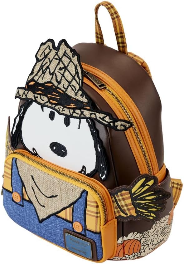 Loungefly Peanuts Snoopy Scarecrow Cosplay Mini Backpack - Image 3