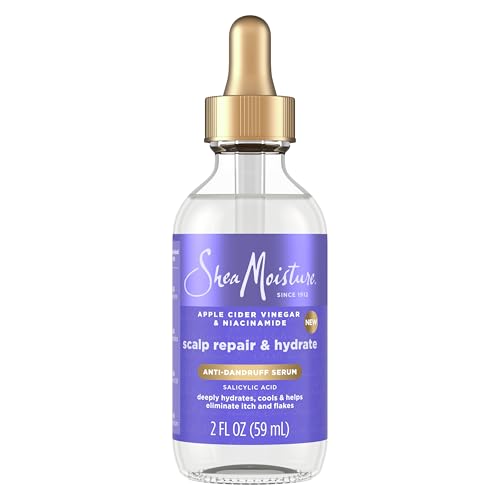 SheaMoisture Dandruff Treatment Scalp Repair Technology & Hydrate Serum with Salicylic Acid, Deeply...