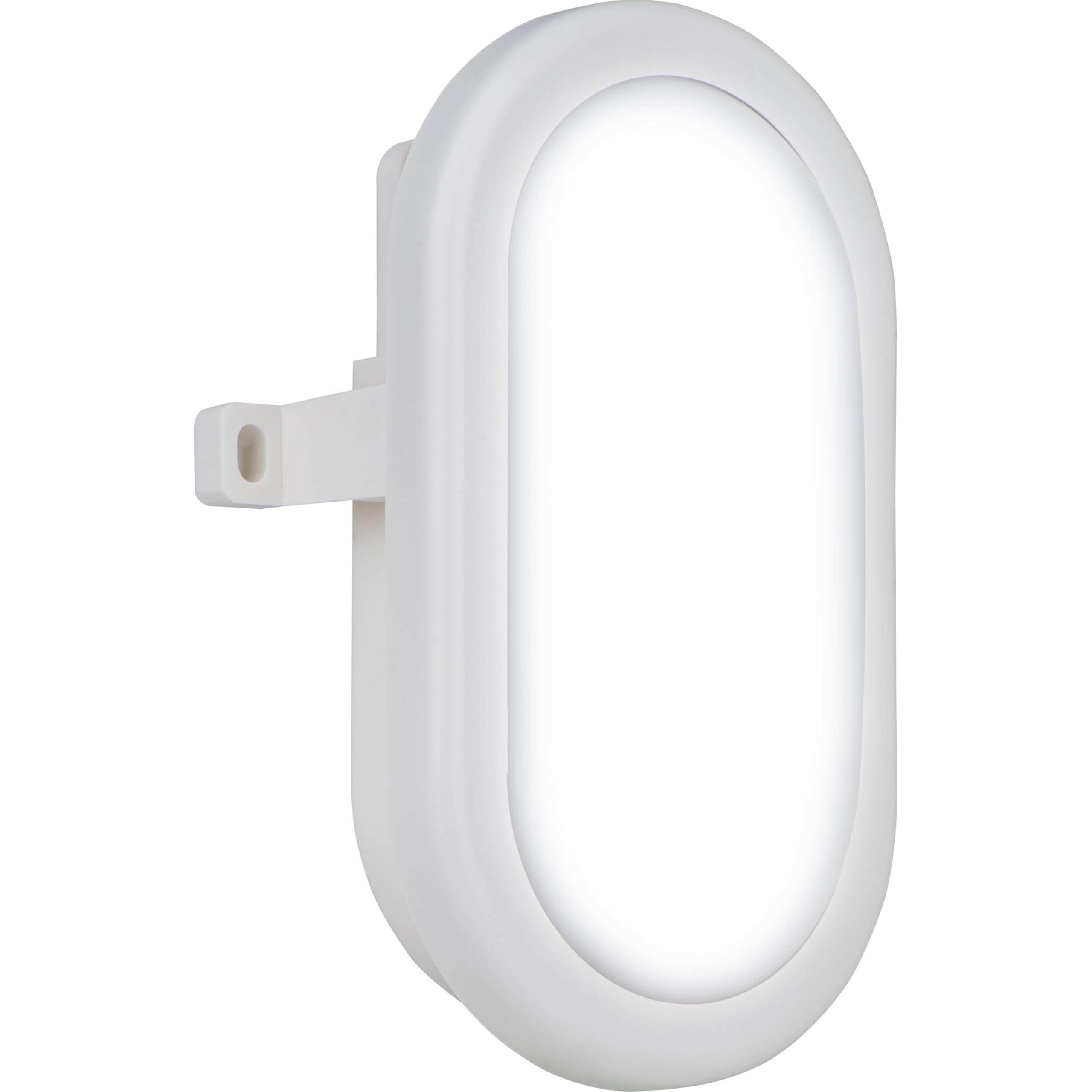 Aplique oval de exterior Konstsmide 7650-200 resistente IP44 blanco