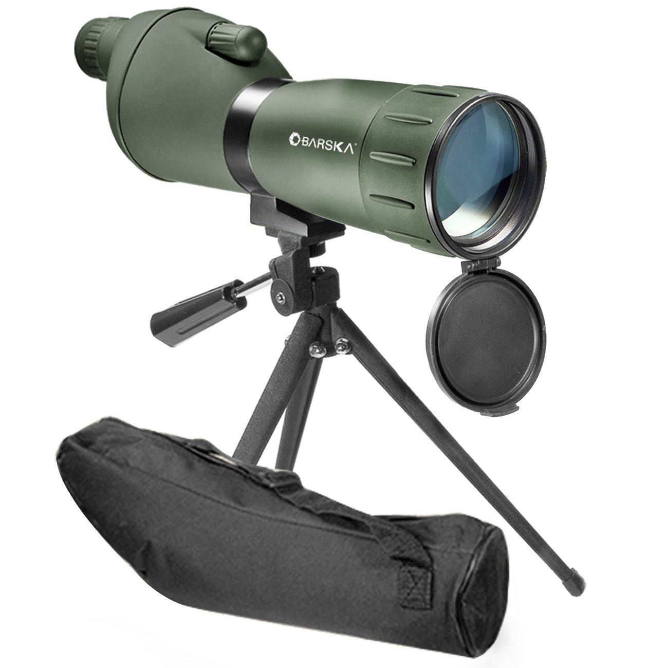 BARSKA 20-60x60 Zoom Colorado Spotting Scope (Green Finish)