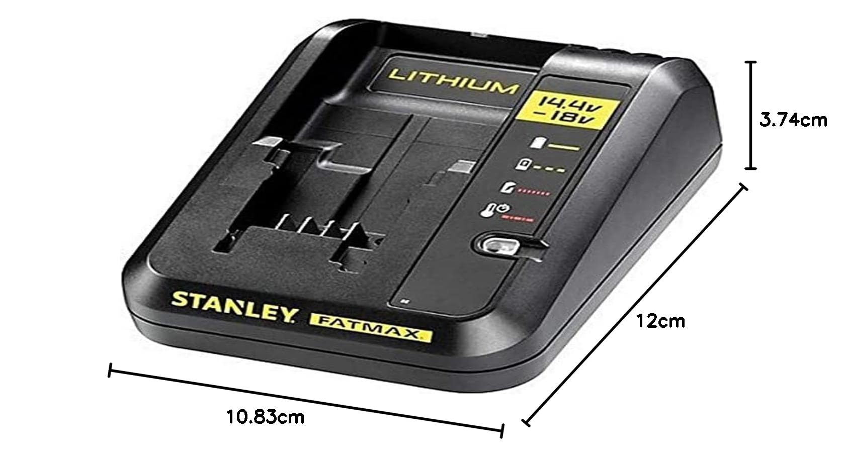 STANLEY FATMAX FMC692L Cargador de 2.0Ah Para Baterias de Litio 14.4V 18V