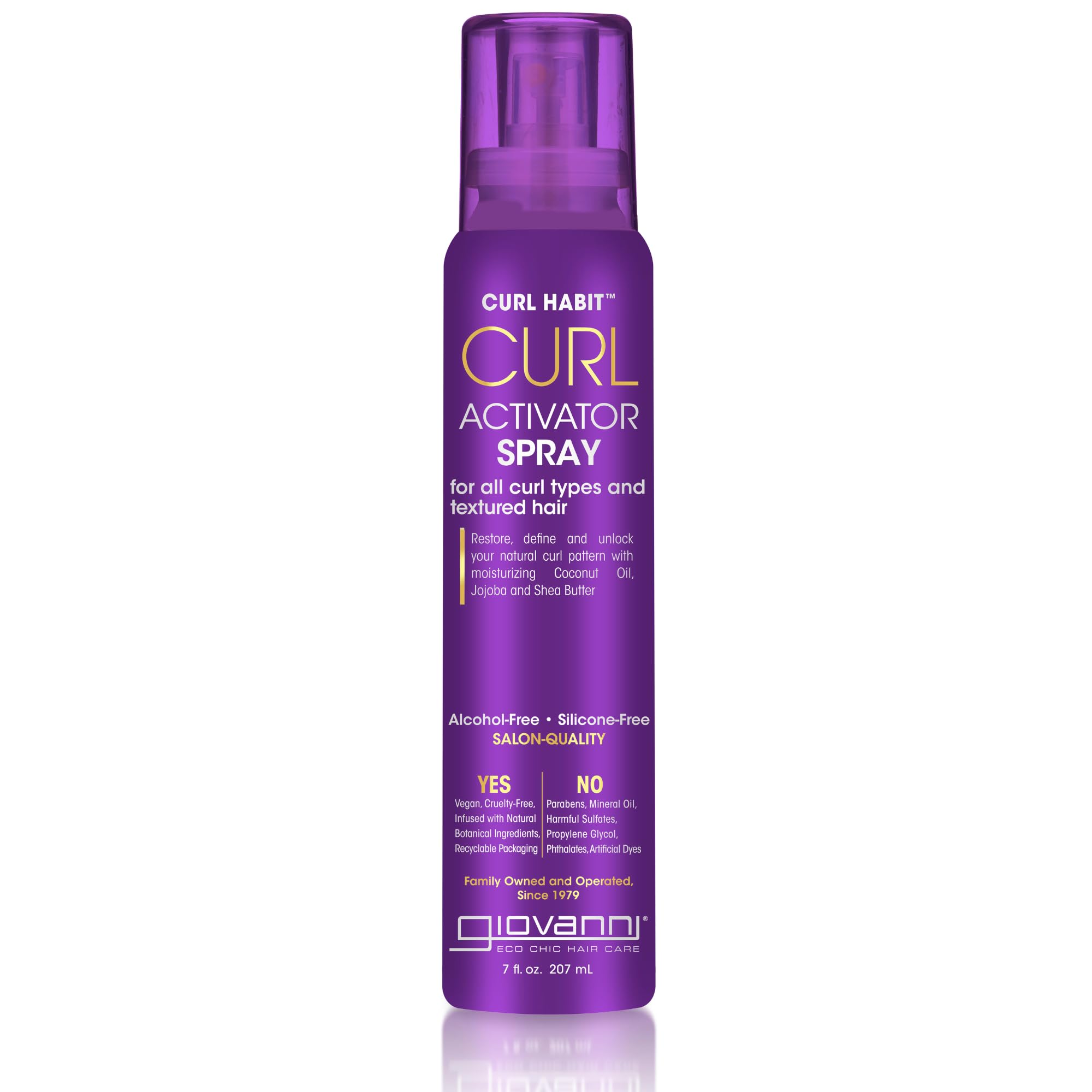 Giovanni Cosmetics Spray Curling Activator, 7 oz