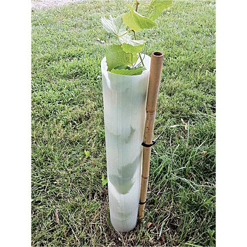 Tree Pro Slit Tube Tree Guard - 60 Inches, White, Bundle Of 5 #TOP2
