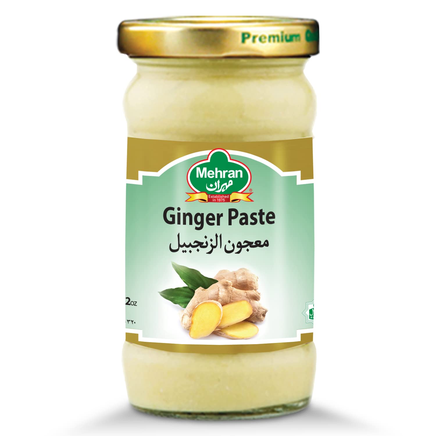Mehran Ginger Paste Bottle 320 g, Multicolor