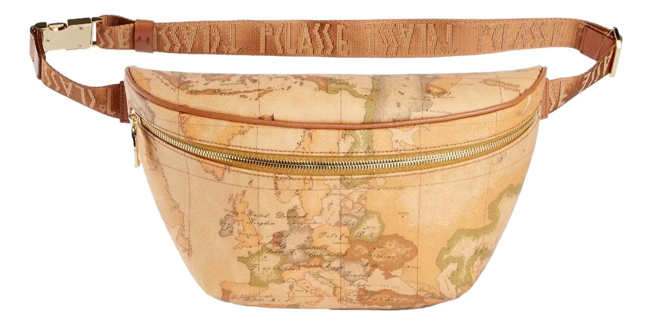 Maxi Marsupio Geo Classic Alviero Martini 1 Classe Natural 0010, T.​U.