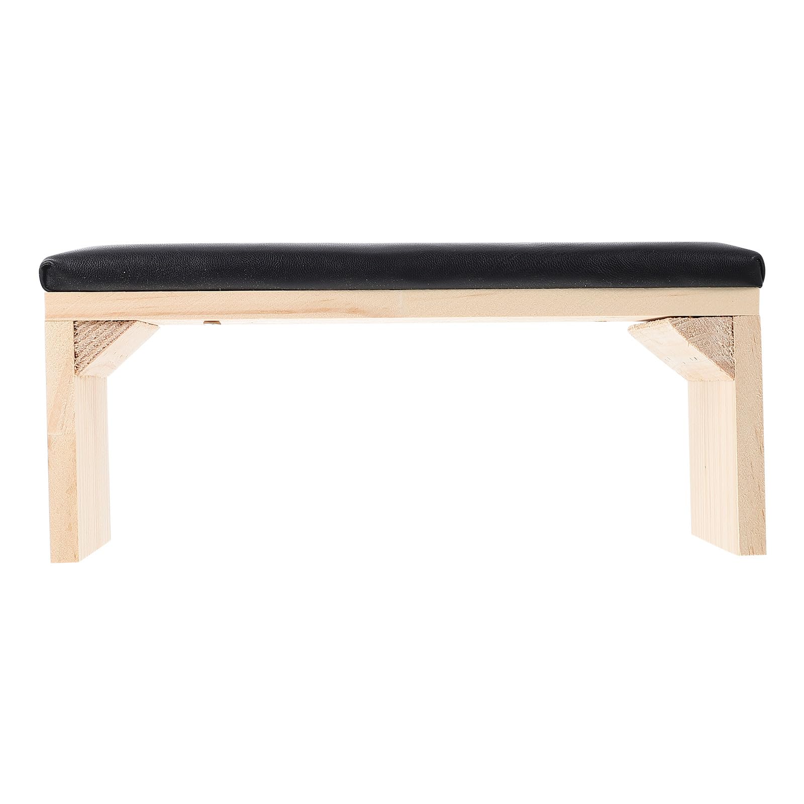 Artibetter Reposamanos de Manicura en Madera Natural Almohadilla Cómoda para Decoración de Uñas, Diseño Estable y Multifuncional para Salón y Uso Personal
