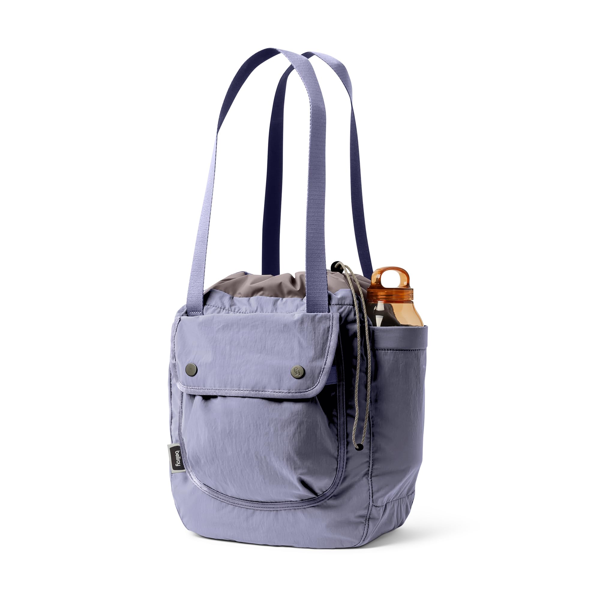 Bellroy Cinch Tote (16 liter lichtgewicht tote draagtas met externe organisatie, uitklapbare vakken, een bagagedoorvoer en een vlotte trekkoord sluiting) - LilacHaze