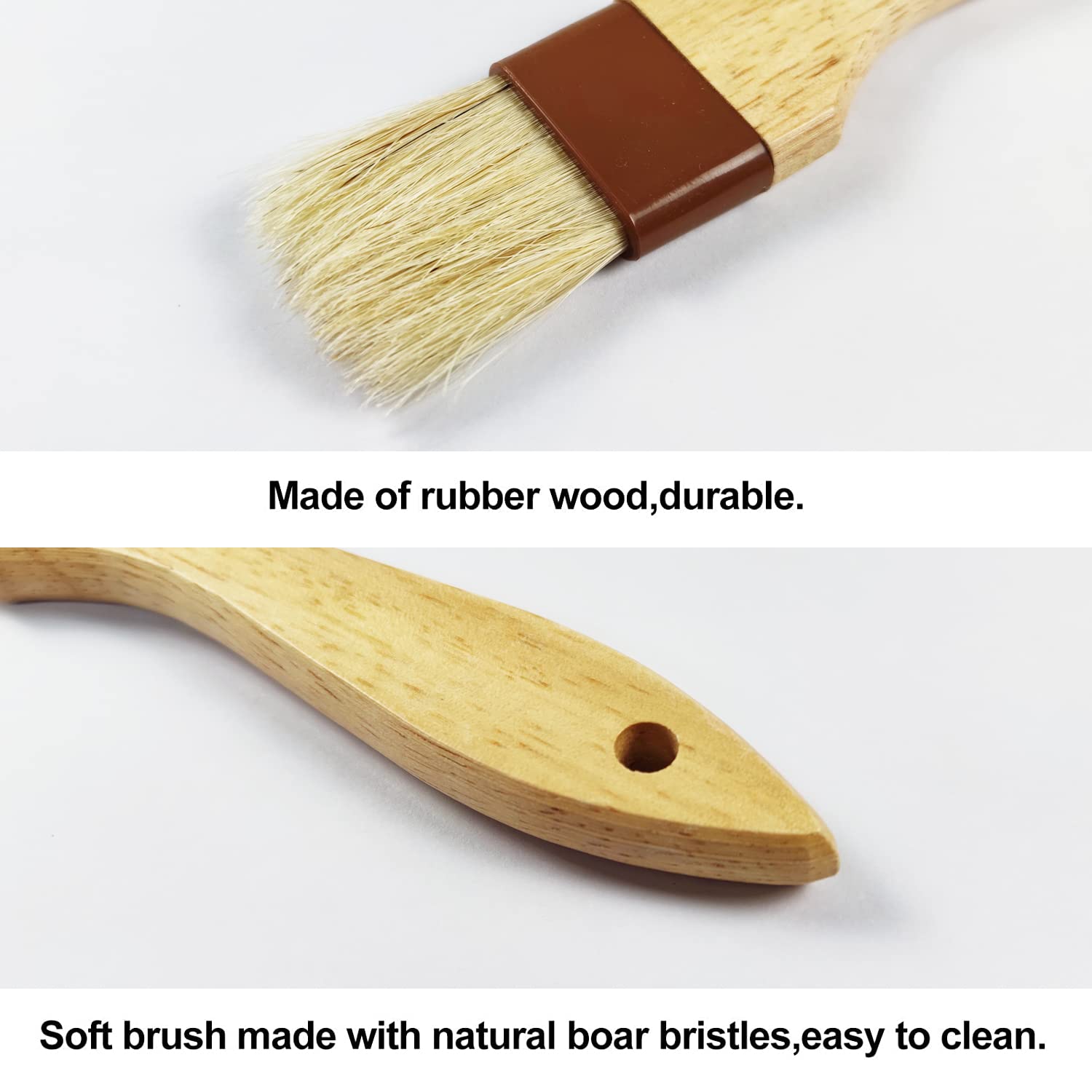 Ensemble De 2 Pinceaux De Cuisine Et De Pâtisserie 26 Cm En Poils Silicone Fackelmann Eco Friendly 9315050b88