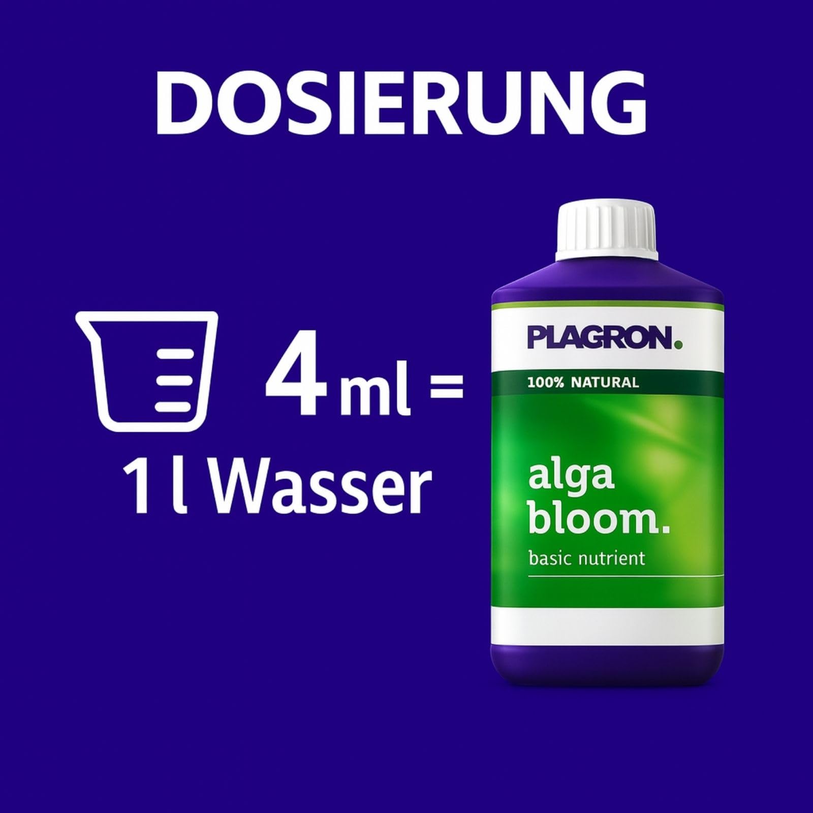 Weedness Plagron Alga Bloom 5 L – Engrais naturel pour floraison