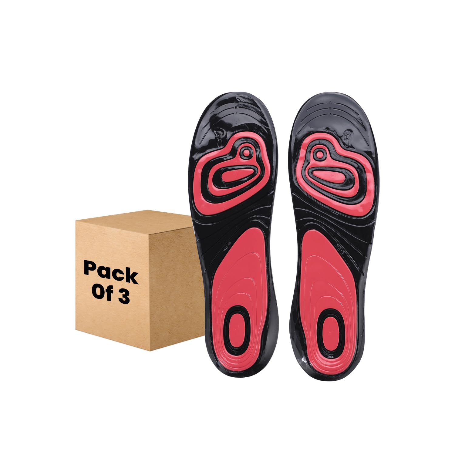 Dr Foot Dual Gel Insoles Anti-Microbial | For Walking, Running, Hiking & Regular Use | All Day Ultra Comfrort & Support & Shock Absorption With Dual Gel Technology | For Women – 1 Pair (Pack of 3) (B0CBWT3JF4) Amazon Price History, Amazon Price Tracker