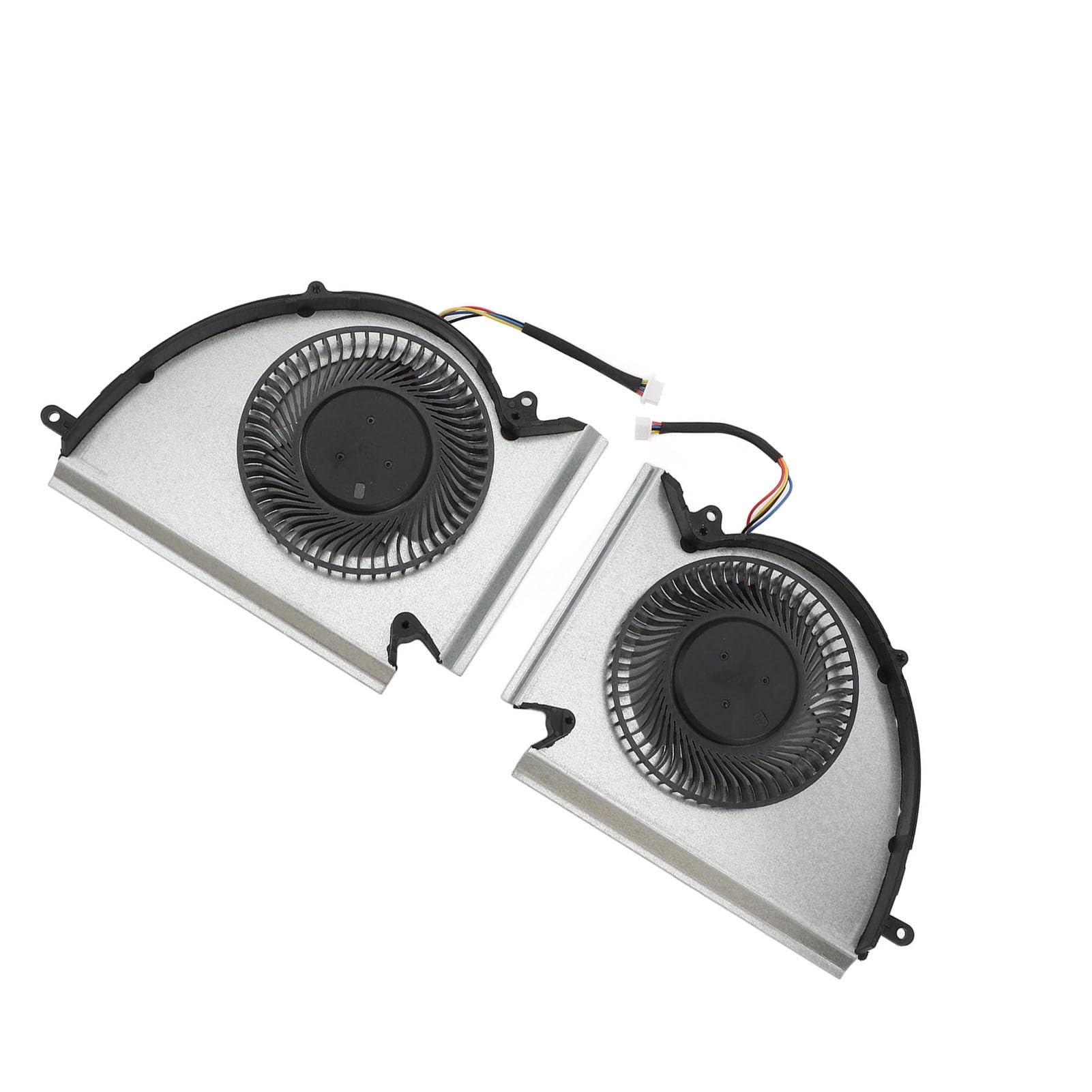 Ventilador de Refrigeración para Portátil GP76 WE76 MS 17K2 MS 17K3, Ventilador de Refrigeración de Repuesto de 4 Pines CPU y GPU Ventilador de Refrigeración para