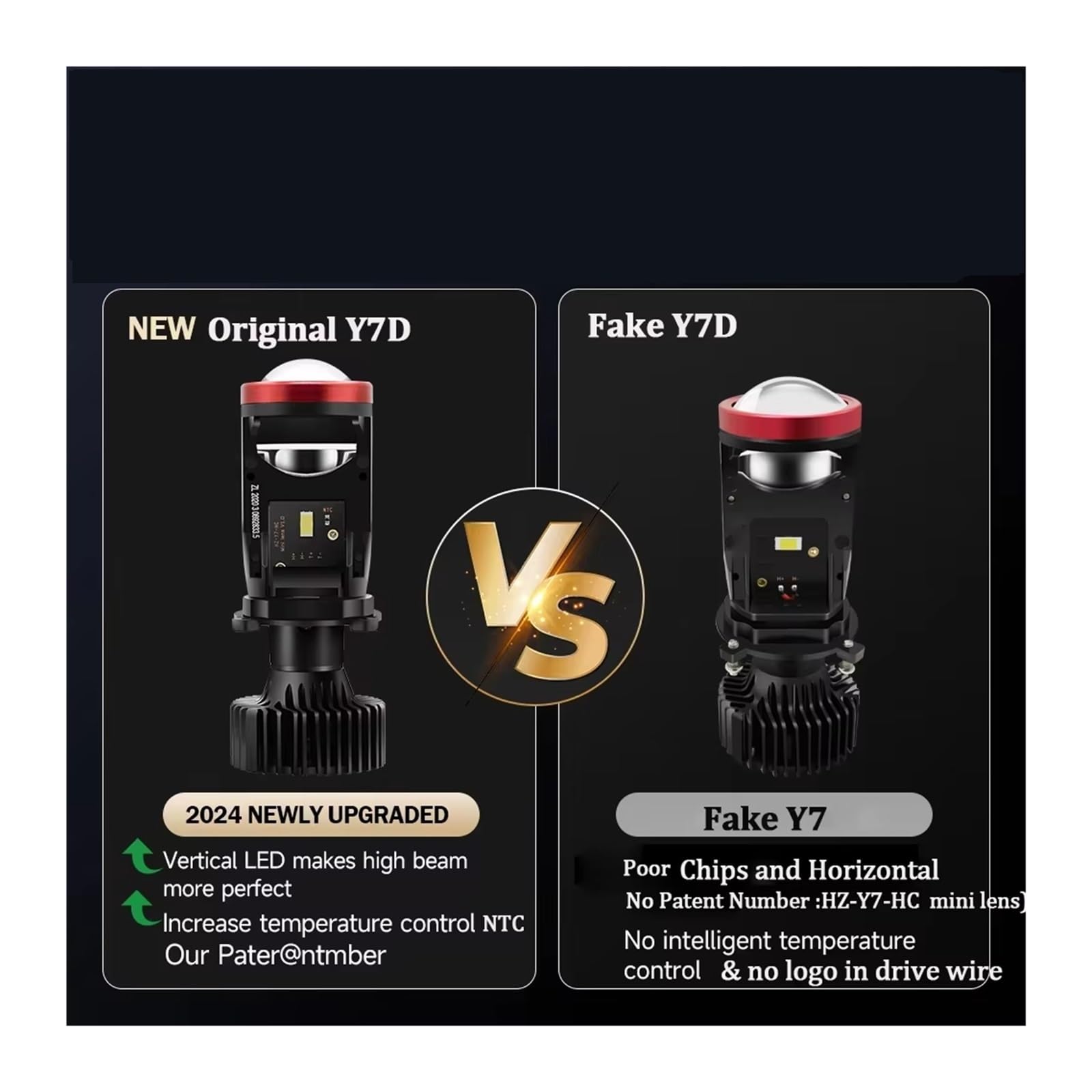 Ensemble de phare Lentille LED H4 Triple Couleur Pour Mini Projecteur, Phares LED H4 3000K 4300K ​​6000K, Ampoule Canbus H4, Faisceau Haut Et Bas(3000K 4300K 6000K,Conduite à droite)