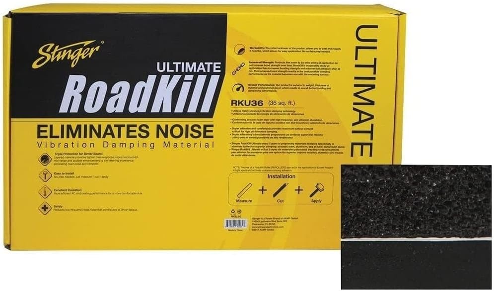 Stinger RKU36 Roadkill NoiseDeadening Material Ultimate