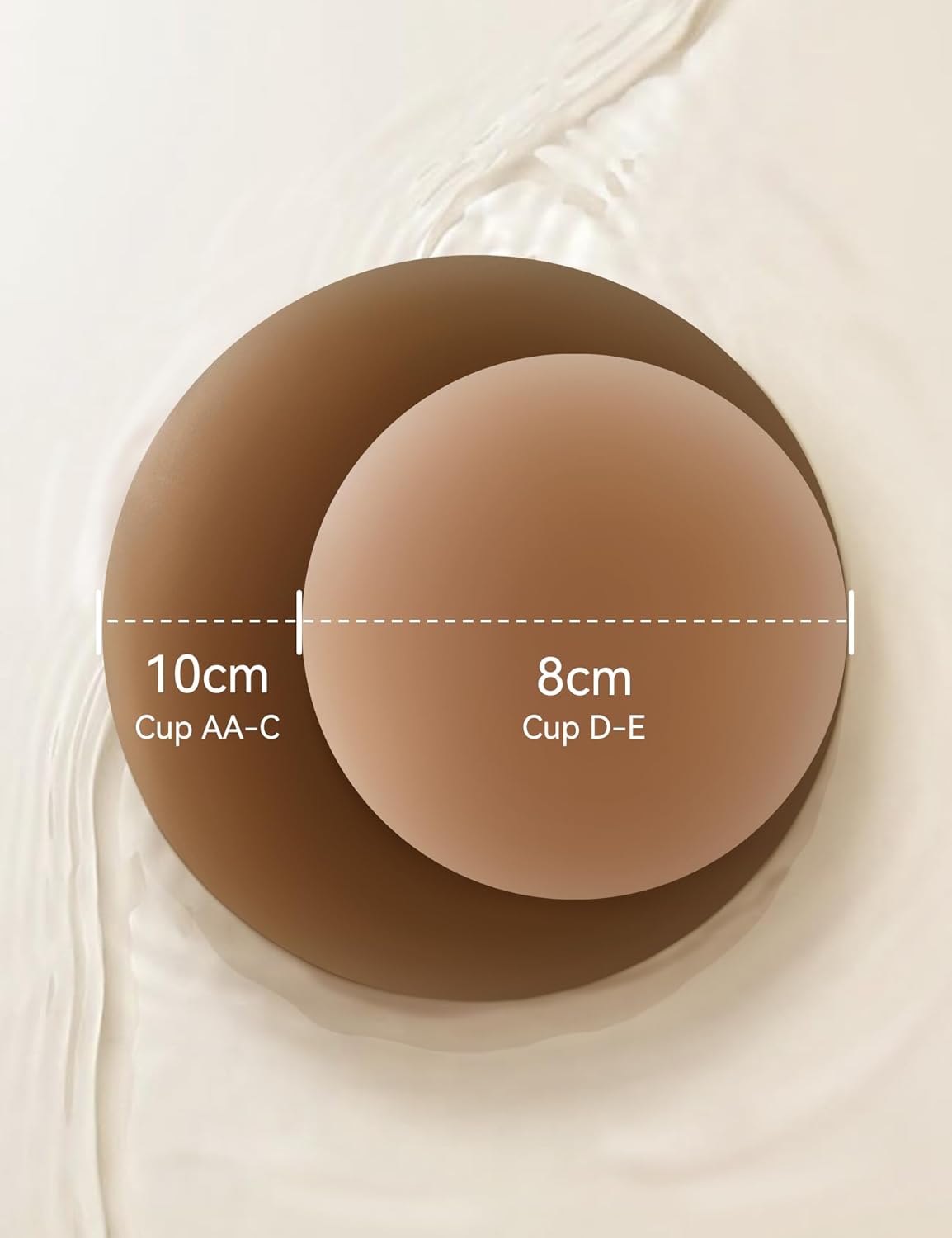 LUCKMEEY Nipple Covers For Women Hypoallergenic Sticky Bra Adhesive Silicone Nipple Pasties with Travel Box - Image 6