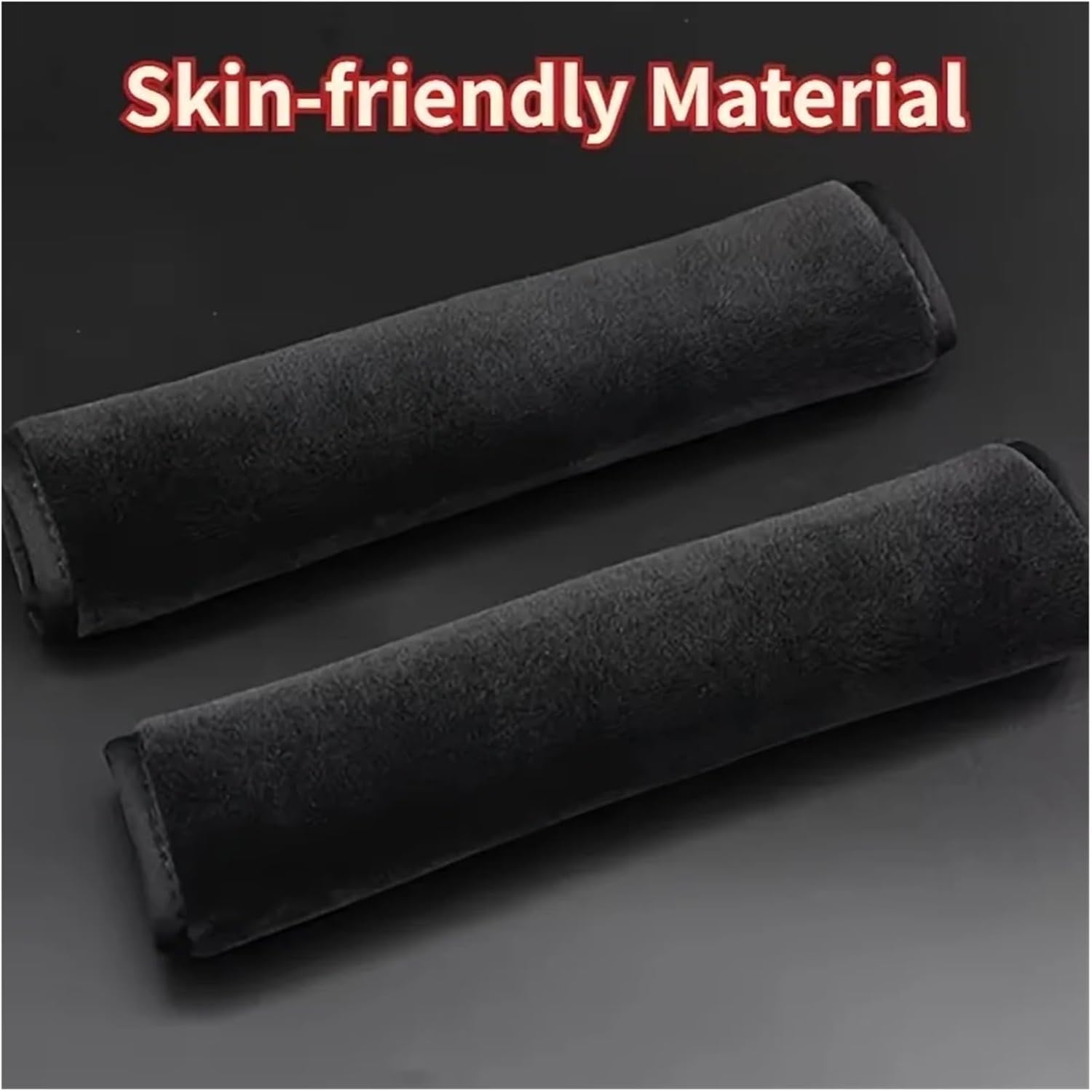 2/4pcs Car Seat Belt Cover Adjustable Plush Shoulder Pad Soft Seat Accessories Interior(2pcs)