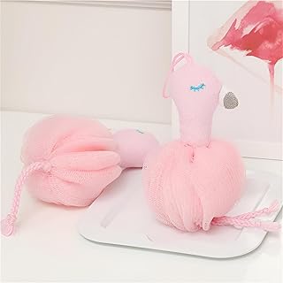 اسفنجة تنظيف الحمام - انعش بشرتك وتجدد شبابها مع اكياس اسفنجية متعددة الاستخدامات للتقشير، مثالية لأي شخص يريد تجربة استحمام ناعمة وفقاعات (2)