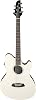 Ibanez Talman TCY10E Acoustic-electric Guitar - Ivory