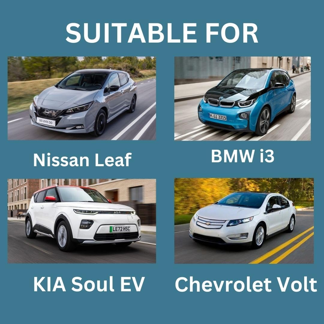 Adapter ładowania EV typu 2 na 220 V 16 A EV – konwersja stacji ładującej typu 2 na standardową wtyczkę Schuko AC