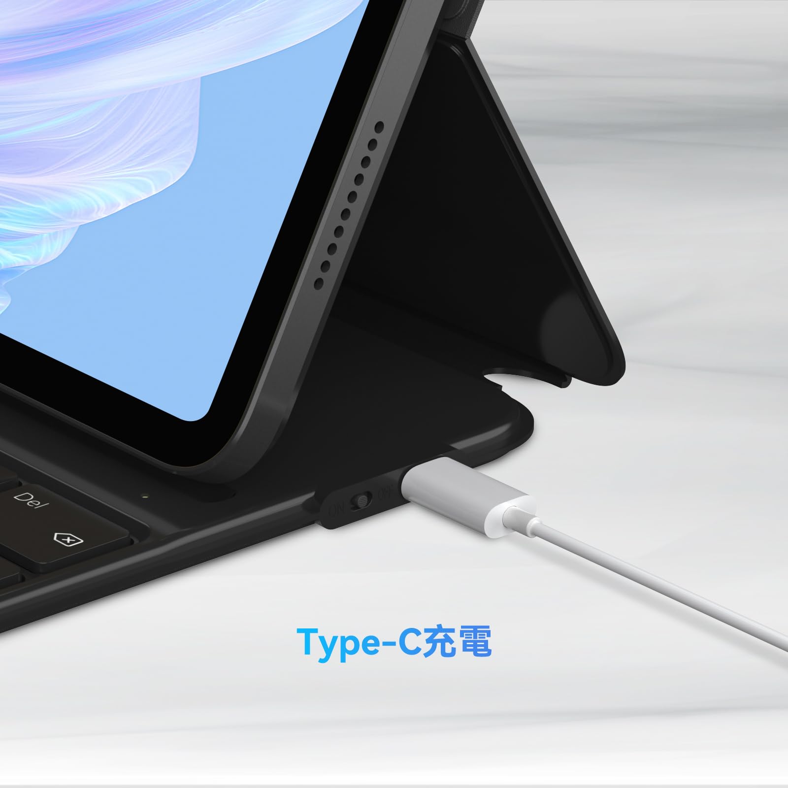 Amazon | Blackview Tab18 ワイヤレス ブルートゥース キーボード 静音 